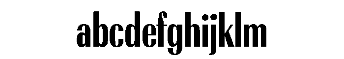 Radiant Condensed Bold Alt FONT