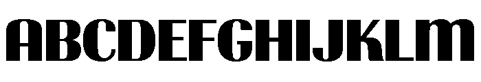 Radiant Heavy Alt Font UPPERCASE
