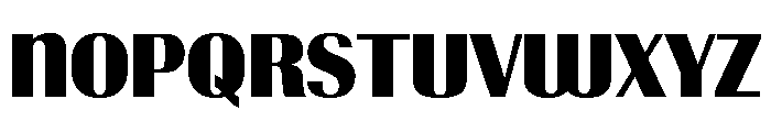 Radiant Heavy Alt Font UPPERCASE
