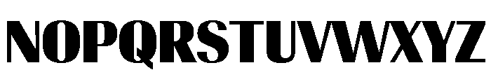 Radiant Heavy Font UPPERCASE
