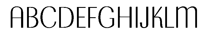 Radiant Medium Alt Font UPPERCASE