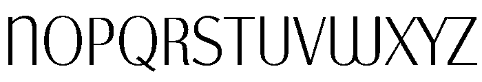 Radiant Medium Alt Font UPPERCASE