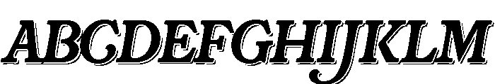 Rafaella Bold Shadow FONT