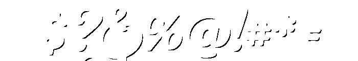Rafaella Regular Shadow Solo Font OTHER CHARS