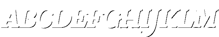 Rafaella Regular Shadow Solo FONT