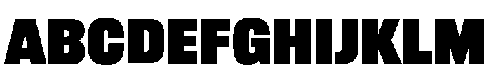 Railroad Gothic Heavy FONT