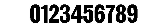 Railroad Gothic Regular Font OTHER CHARS