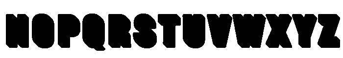 Railroad Gothic Shade Font LOWERCASE