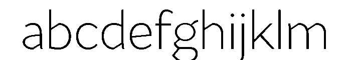 Range Sans Extra Light FONT