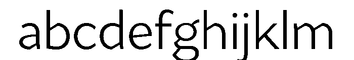 Range Sans Light FONT