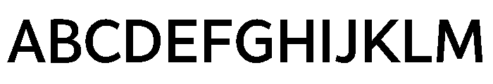 Range Sans Medium Font UPPERCASE