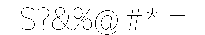 Range Sans Font OTHER CHARS