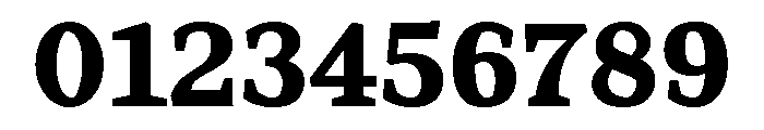 Range Serif Black Font OTHER CHARS