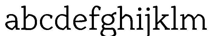 Range Serif Light FONT
