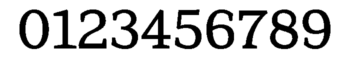 Range Serif Medium Font OTHER CHARS