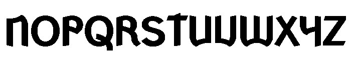 Ranger Bold Font UPPERCASE