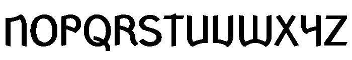 Ranger Medium Font UPPERCASE