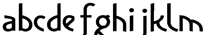 Ranger Medium FONT