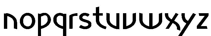 Ranger Medium Font LOWERCASE