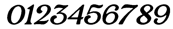 Rashfield Light Italic Font OTHER CHARS