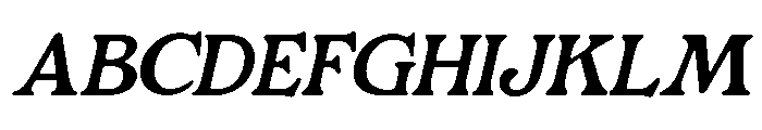 Rashfield Light Italic Font UPPERCASE