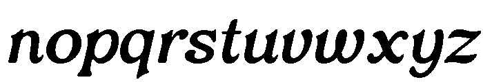 Rashfield Light Italic Font LOWERCASE