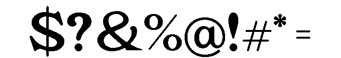Rashfield Light Font OTHER CHARS