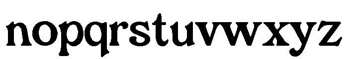 Rashfield Light Font LOWERCASE