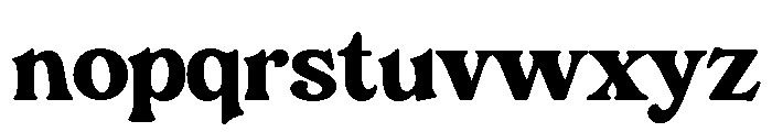 Rashfield Medium Font LOWERCASE