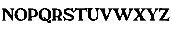 Rashfield Regular Font UPPERCASE