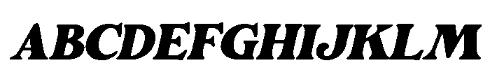 Rashfield Semi Bold Italic Font UPPERCASE