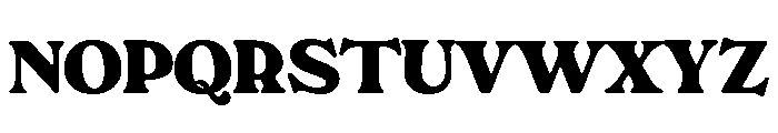 Rashfield Semi Bold Font UPPERCASE