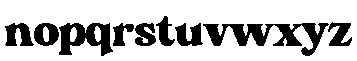 Rashfield Semi Bold Font LOWERCASE