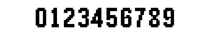 Raster Gothic Eighteen Bold Font OTHER CHARS