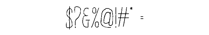 Rather Jazzy Regular Font OTHER CHARS
