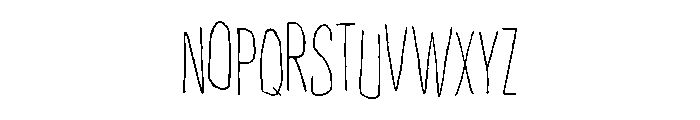 Rather Jazzy Regular Font UPPERCASE