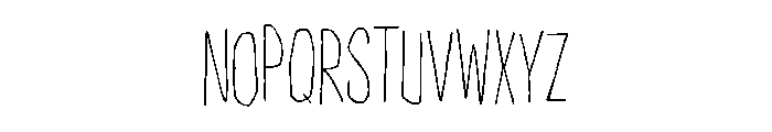 Rather Jazzy Regular Font LOWERCASE