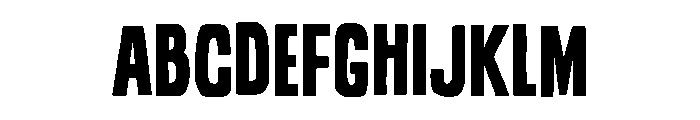 Rather Loud Bold Font UPPERCASE