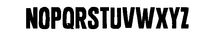 Rather Loud Bold Font UPPERCASE