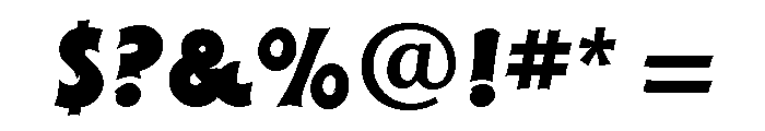 Razor Bill Regular Font OTHER CHARS