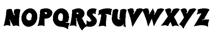 Razor Bill Regular Font UPPERCASE
