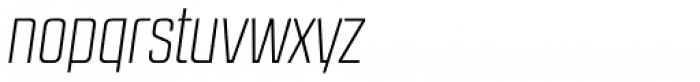 RBNo2.1 a Light Italic Font LOWERCASE