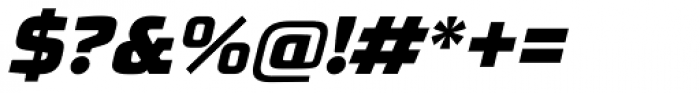 RBNo3.1 Black Italic Font OTHER CHARS