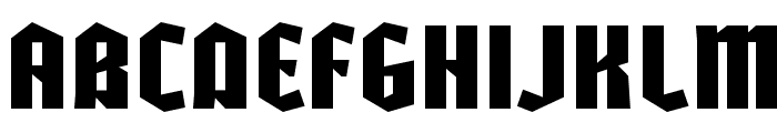 Blackrock Font UPPERCASE