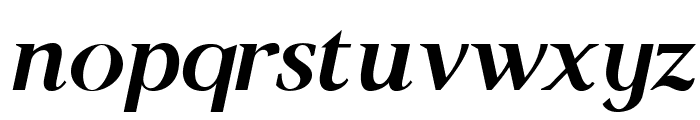 Staat Bold Italic Font LOWERCASE