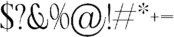 RCL Arviel Light otf (300) Font OTHER CHARS