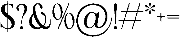 RCL Arviel Regular otf (400) Font OTHER CHARS