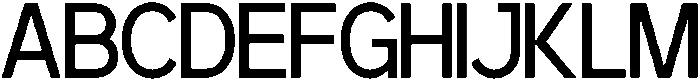 RCL Back One Light otf (300) Font UPPERCASE
