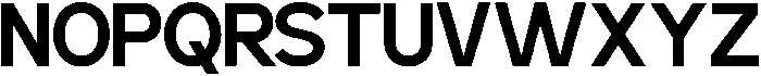 RCL Back One Medium otf (500) Font UPPERCASE