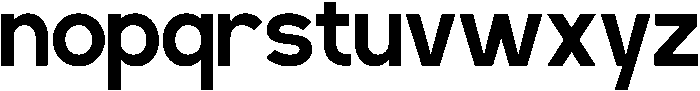 RCL Back One SemiBold otf (600) Font LOWERCASE